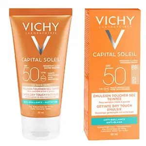 VICHY Ideal Soleil BB Tinted Face Fluid Matte 50ml pas cher
