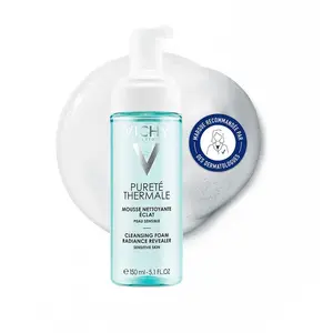 Comparateur de prix : Vichy Pureté Thermale Mousse Nettoyante Éclat 150ml