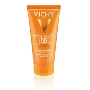 Comparateur de prix : VICHY CAPITAL SOLEIL Emulsion Anti-brillance toucher sec SPF50 (50 ml)