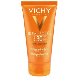 VICHY CAPITAL SOLEIL Emulsion Anti-brillance toucher sec SPF30 (50 ml) pas cher