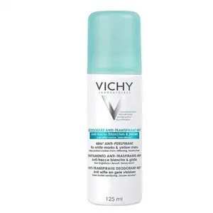 Comparateur de prix : Vichy Déodorant Anti-Traces Blanches & Jaunes 48h Spray 125ml