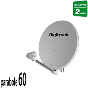 DIGITRONIC PARABOLE SATELLITE 60 + LNB 1 TVVendu parcdiscount