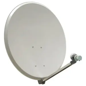Antenne Parabole 65 Cm Acier Anthracite Sedea + Trépied Réglable 180 Cm – Kit Satellite Mobile Gain 36.5 DB Pour Camping & Camion