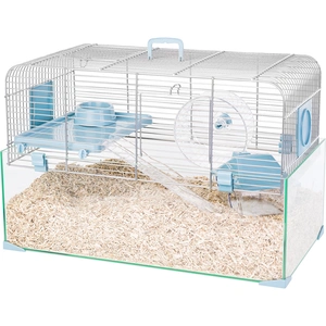 Comparateur de prix : Cage pour rongeurs Zolux Panas Bleu 50 cm 205690BLE