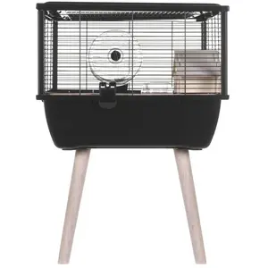 Cage - Zolux - Neo Nigha - Noir - 78x48x36 cm - Pour petits rongeurs