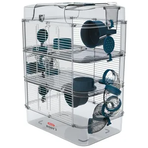 Comparateur de prix : Zolux Cage Rody3 Métal Plastique 41 x 36 x 27 cm (1 Pièce) TU