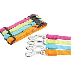 ZOLUX Laisse nylon xl 60cm fuchsia pour chien pas cher