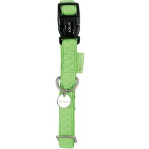 Zolux Collier Reglable Mac Leather 10mm Anis pas cher