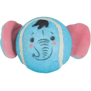 Comparateur de prix : Jouet pour chien balle de tennis Zolux Elephant Bleu 7,5x5x6,5 cm 4806...