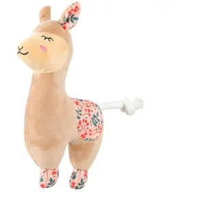 Zolux - Lama dormeur Jouet peluche Chiquitos pour chien pas cher