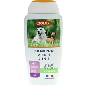 Comparateur de prix : Zolux Shampooing Pour Tous Les Chiens 2 En 1 Sans Parabène 250 Ml