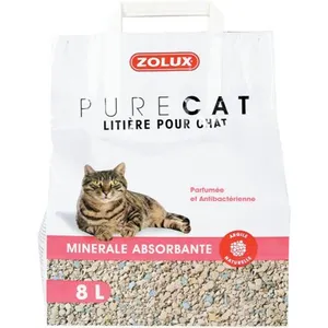 Zolux Litiere Purecat Absorb. Parfumee 8l pas cher