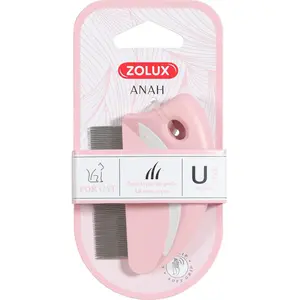 Comparateur de prix : Zolux-Super Brosse Taille L, 10 x 5.5 x 15.2 cm Gamme ANAH pour chiens-ZO-470814