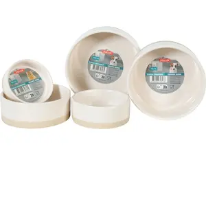 Ecuelle grès pour chien Zolux Olaria Beige 1000 ml 475318BEI pas cher