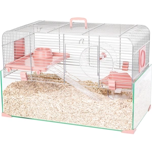 Comparateur de prix : Cage pour rongeurs Zolux Panas Rose 50 cm 205690ROS