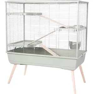 Comparateur de prix : Cage grillagée lapin et rongeur sur pieds NeoLife 100 XL - Zolux Vert