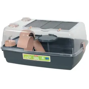 Cage Rongeur Ehop 55cm Hamster Vision Verte - Zolux