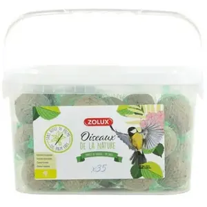 Zolux Seau De 35 Boules De Graisses Pour Oiseaux Du JardinVendu parcdiscount