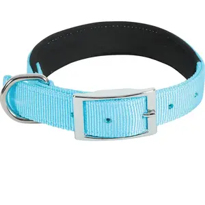 Collier nylon confort pour chien Zolux COMFORT Turquoise 45 cm 466727T... pas cher