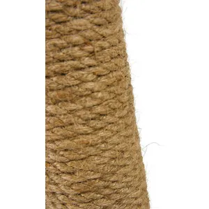 Comparateur de prix : Zolux Arbre à chat Solo 1 niche + poteau + 1 plateau, coloris beige