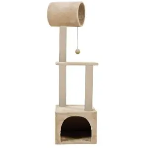 Zolux Trio Arbre à Chat Beige 35 X 35 X 123 cm pas cher