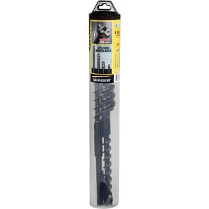 Boite 2 forets béton perçage profond power max sds max ref.090C Diager pas cher