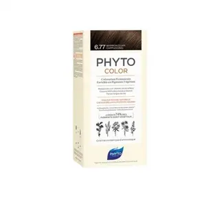 Comparateur de prix : Phyto Color 6,77 Marron Clair Cappuccino