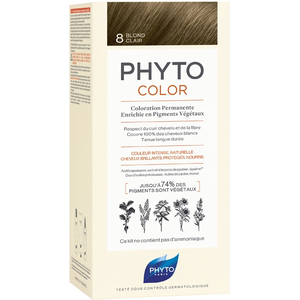 Comparateur de prix : Phyto Color coloration cheveux sans ammoniaque teinte 8 Light Blonde 1 pcs