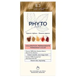 Comparateur de prix : Coloration permanente pigments végétaux color phyto - teinte : 8. 3
