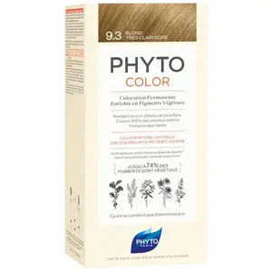 Comparateur de prix : Phyto PhytoColor Coloration Permanente N°9.3 Blond Très Clair Doré