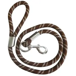 Laisse pour chien épaisse Diego & Louna Marron 150 cm 409305041 pas cher