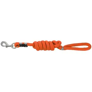 Laisse pour chien Equithème Rio Orange 150 cm 409054029 pas cher