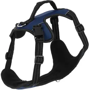 Harnais pour chien Riding World Simba Bleu S 409059001 pas cher