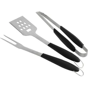 Comparateur de prix : Accessoire barbecue et plancha Le Marquier Set 3 ustensiles inox AGR02