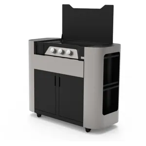 Plancha gaz LE MARQUIER EXCLUSIVE Gaz 375 Duo Edition pas cher