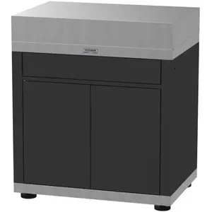 Comparateur de prix : Meuble de cuisine extérieure LE MARQUIER avec tiroir 80x55cm duo