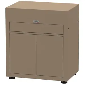 Comparateur de prix : Meuble Avec Tiroir, 80 X 55 Cm Taupe