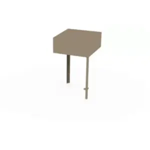Comparateur de prix : Meuble de cuisine extérieure LE MARQUIER ANGLE TAUPE MC80AE22