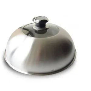 Le Marquier Plancha - AGR36T - Thermomètre intégré - Partie supérieure vitrée pas cher