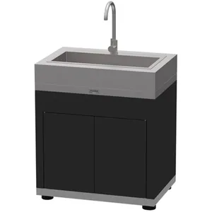 Evier LE MARQUIER avec évier intégré 80x55cm duo pas cher