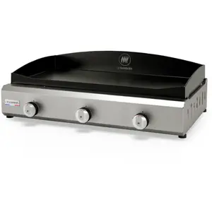 Plancha gaz LE MARQUIER exclusive amalia 375 inox pas cher