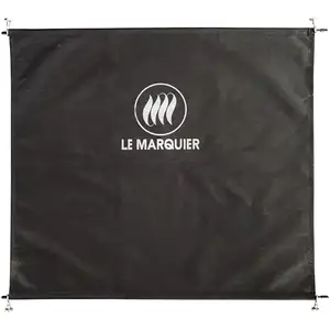 Non communiqué Rideau universel pour chariot et dessertes en polyester noirVendu pardarty