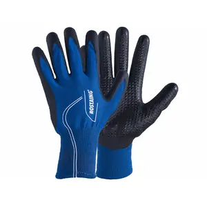 Comparateur de prix : ROSTAING Gants de protection Canada pour jardinage mi-saison T9 Bleu roi -