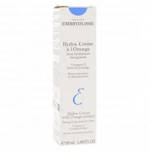 Embryolisse Hydra-Crème à l'Orange crème hydratante éclat pour peaux normales à sèches 50 ml pas cher