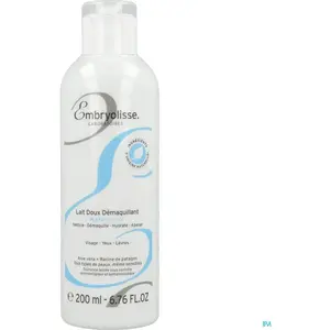 Comparateur de prix : Embryolisse Gentle Make-Up Remover Milk For Face, Eyes and Lips - 200 ml