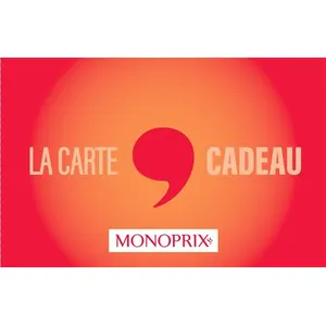 E Carte Monoprix 50 pas cher