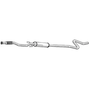 Comparateur de prix : Silencieux D'échappement Intermédiaire Bosal 293051