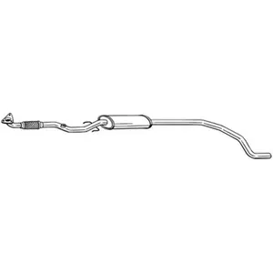 BOSAL Silencieux central pour OPEL: Corsa (Ref: 293-007) pas cher