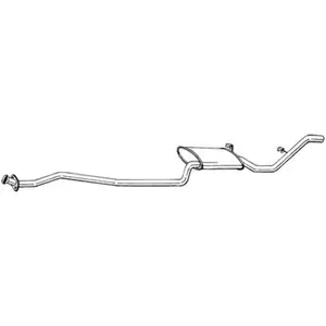 Silencieux D'échappement Arrière Bosal 293641