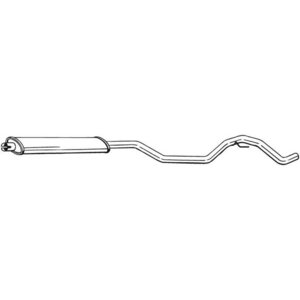 Bosal Silencieux central, centre PRIX CANON, par ex. pour Saab pas cher